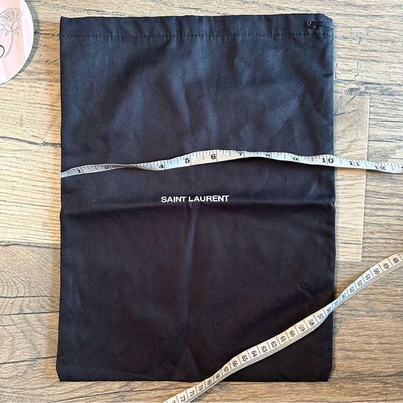 Lot of Two 2 Saint Laurent Black Dust Bags - Picture 4 of 5